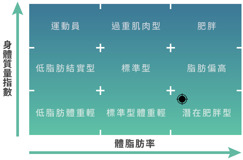 如何避開潛在肥胖體型