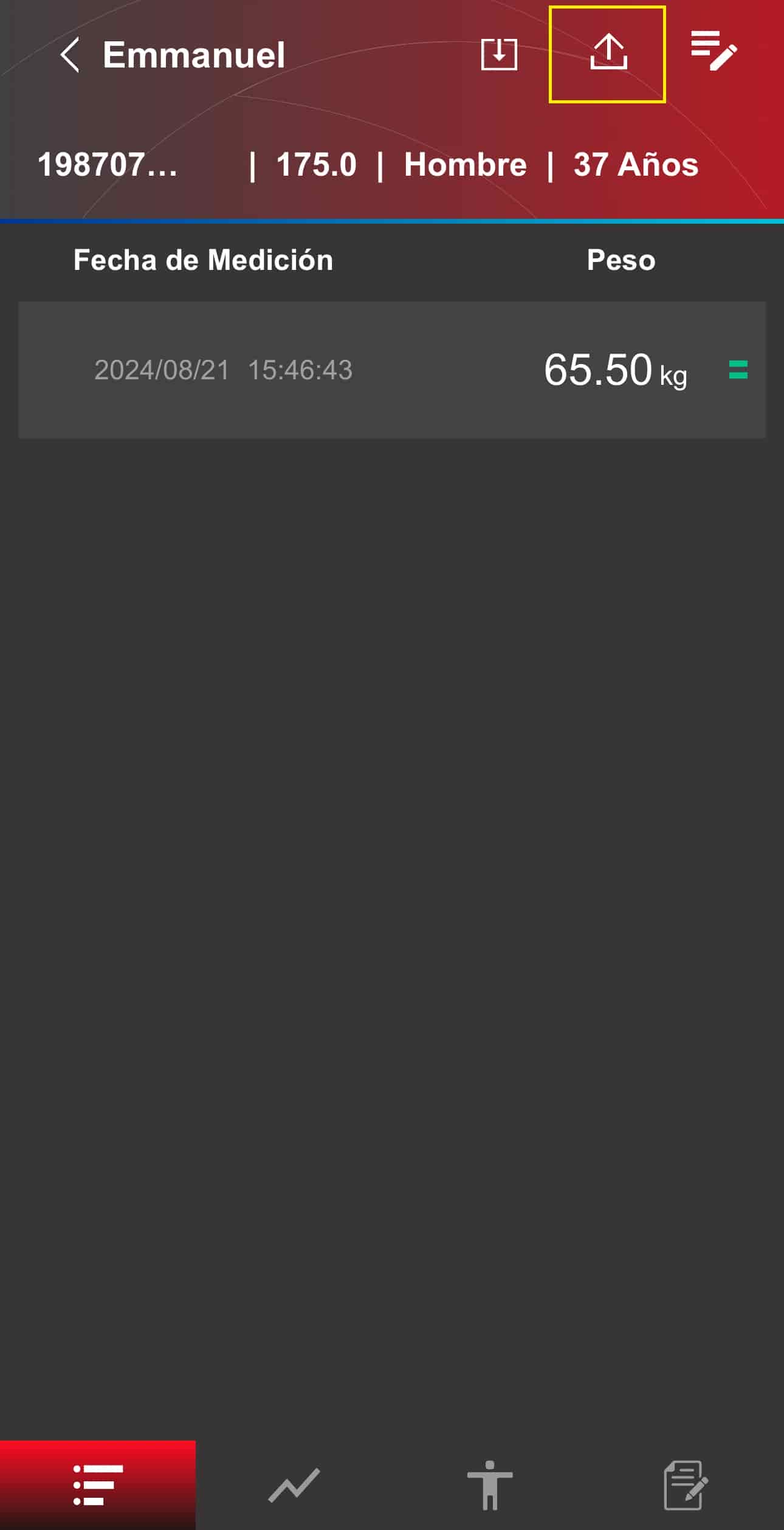 Charder ProScan Share Result