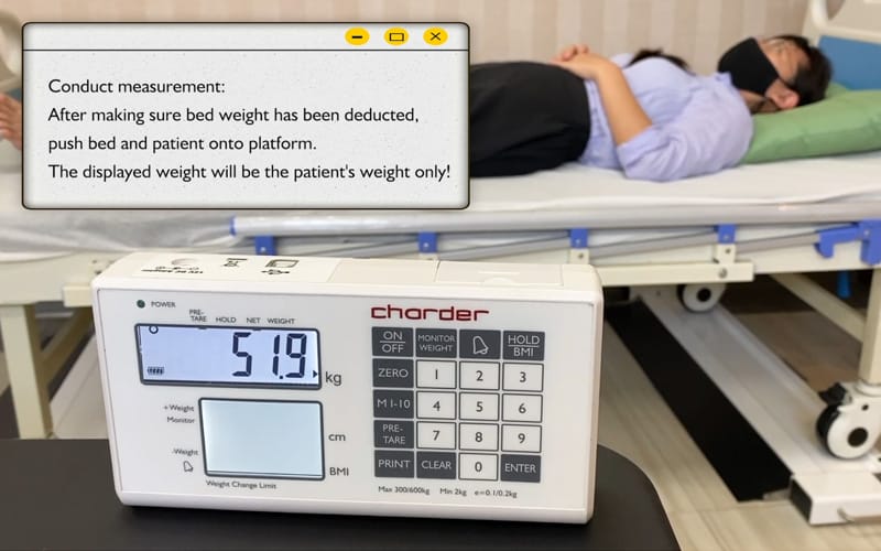 Charder Bed Scale